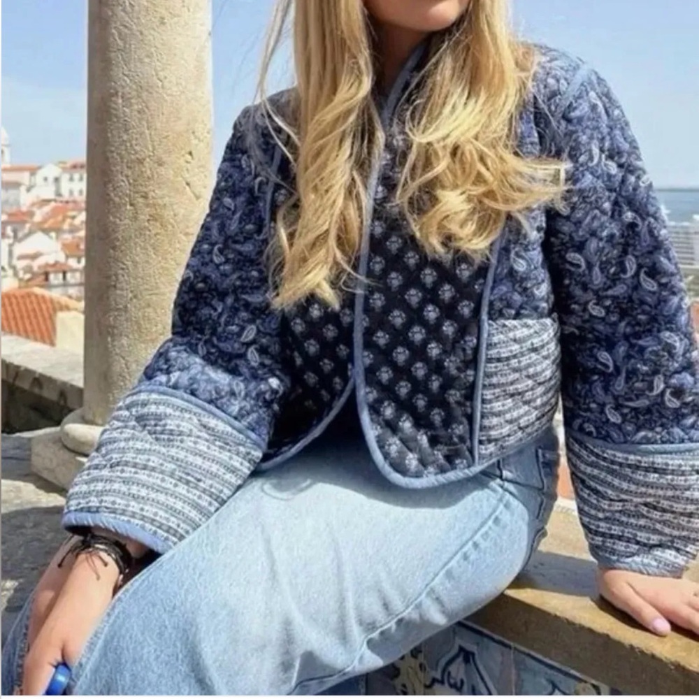 Mango Quilted Reversible Jacket - Picture 5 of 14